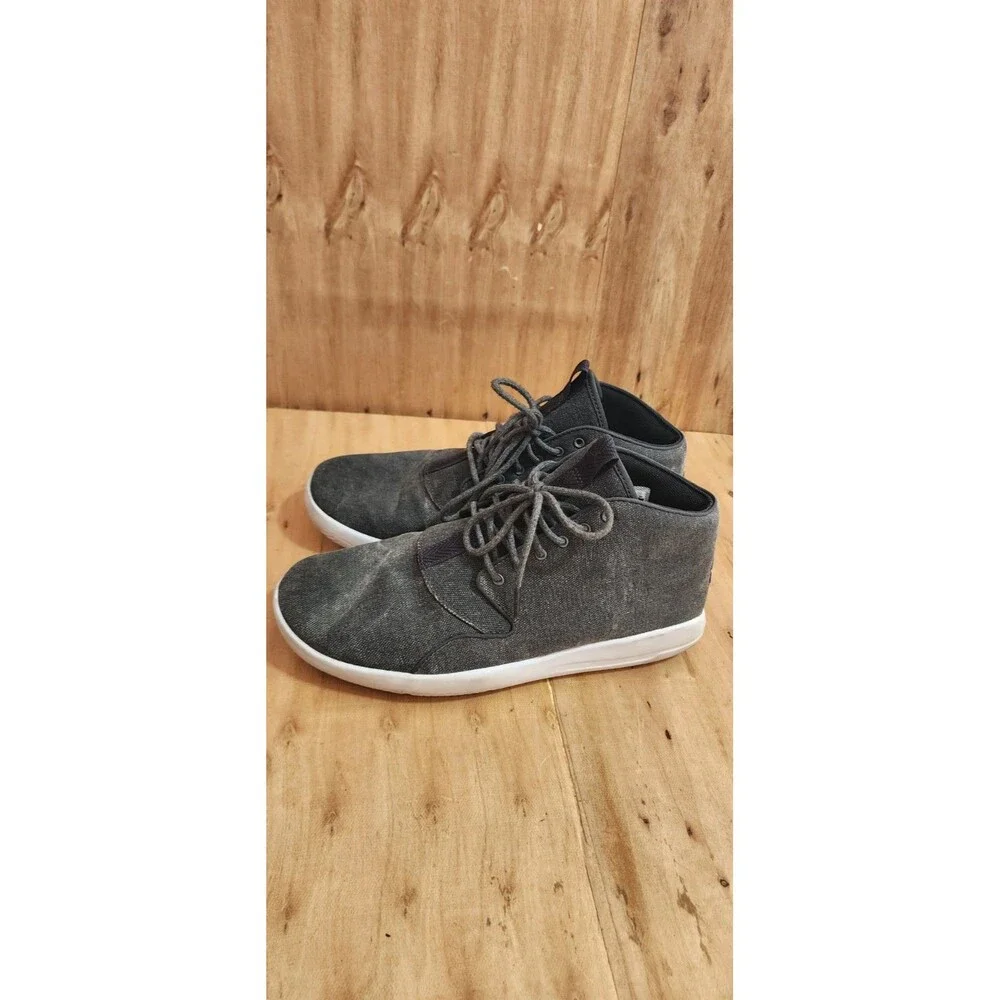 Jordan Eclipse Canvas Chukka Men’s Size 10 Dark Grey Anthracite Woven Sneakers